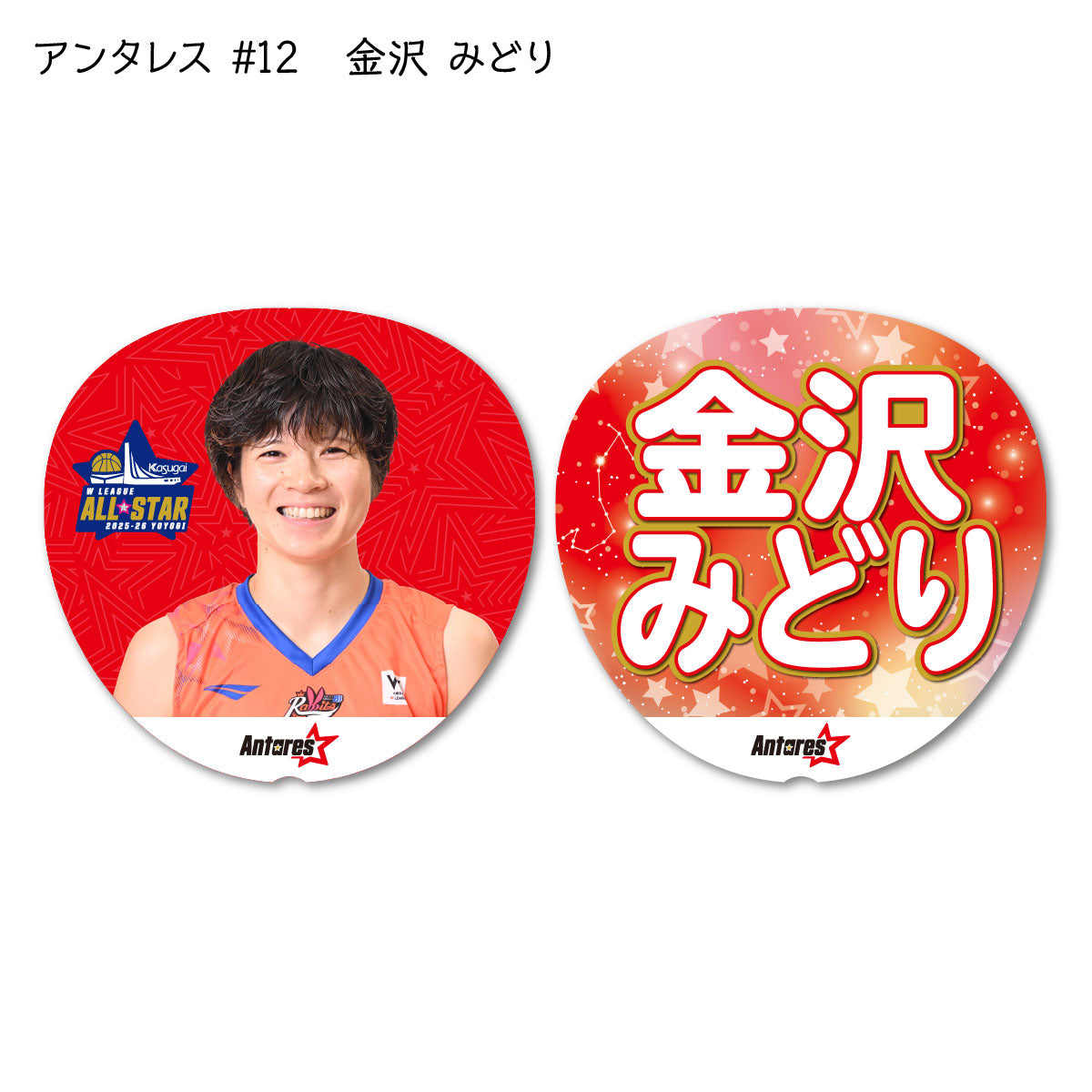 ALLSTAR出場選手 応援うちわ
