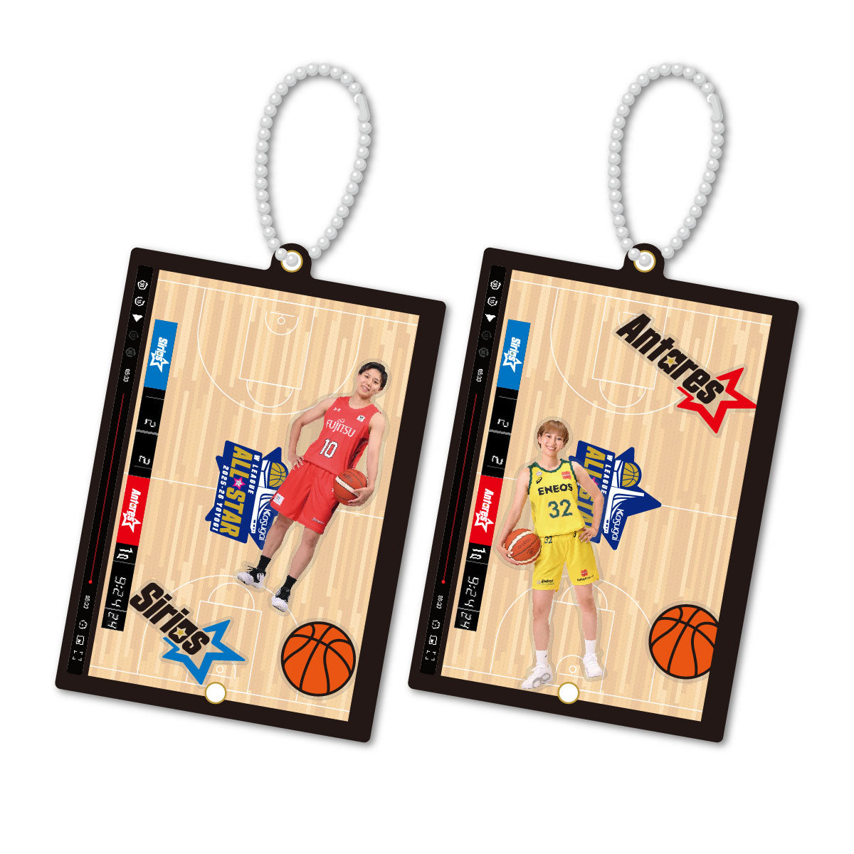 ALLSTAR出場選手 シャカシャカキーホルダー