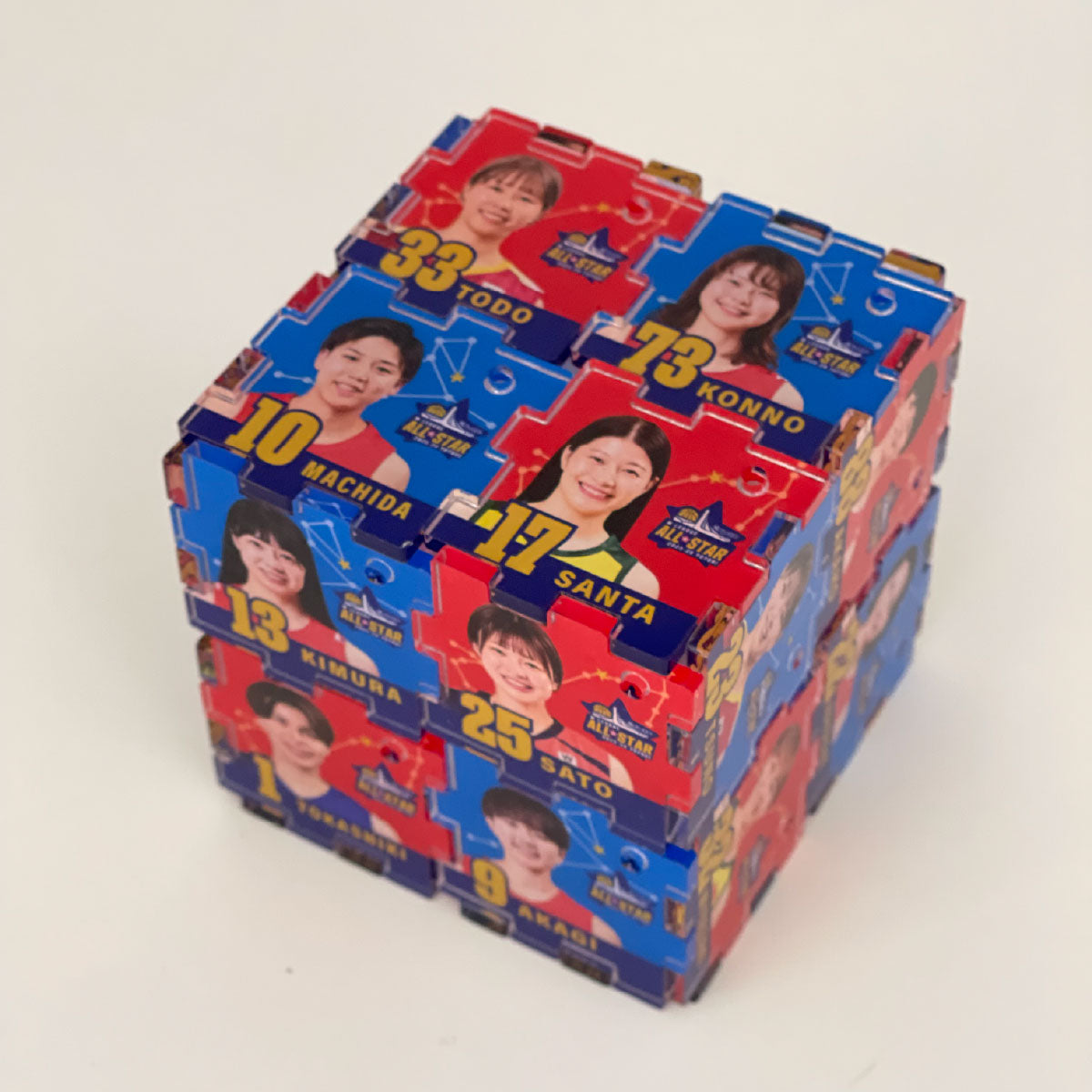シークレット立体パズルアクリルキーホルダー