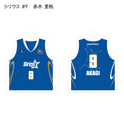 ALLSTAR出場選手 ユニフォームキーホルダー