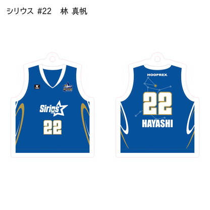 ALLSTAR出場選手 ユニフォームキーホルダー