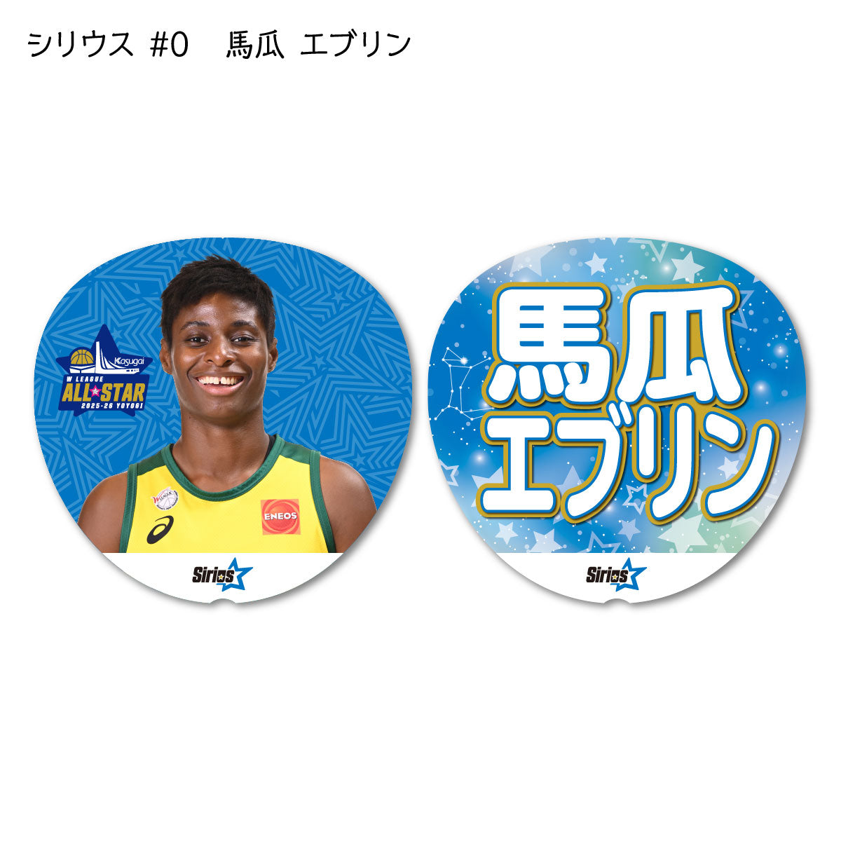 ALLSTAR出場選手 応援うちわ