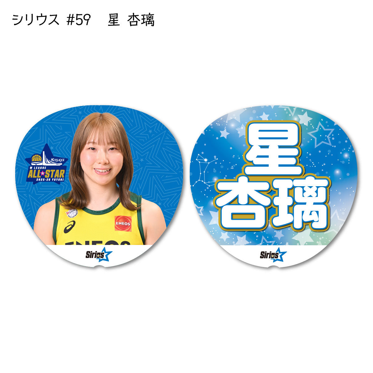 ALLSTAR出場選手 応援うちわ