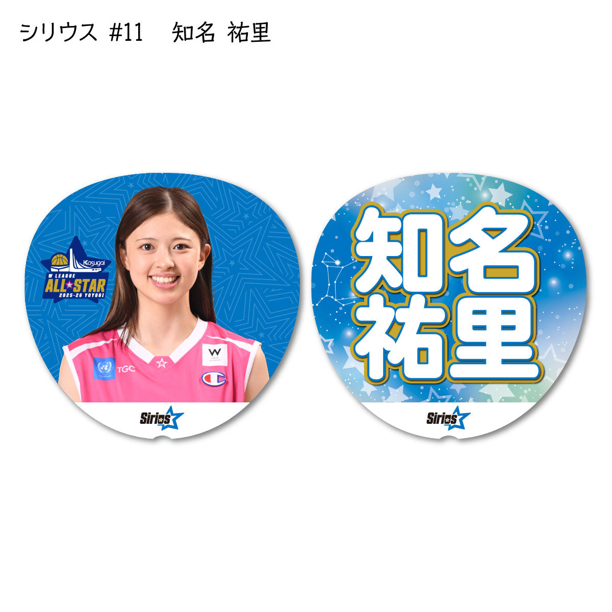 ALLSTAR出場選手 応援うちわ
