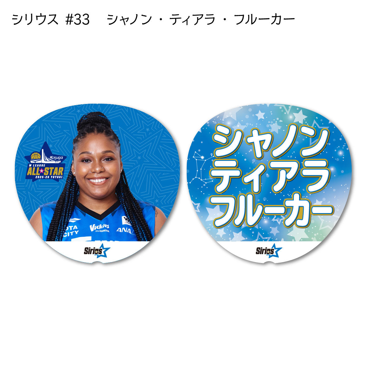 ALLSTAR出場選手 応援うちわ