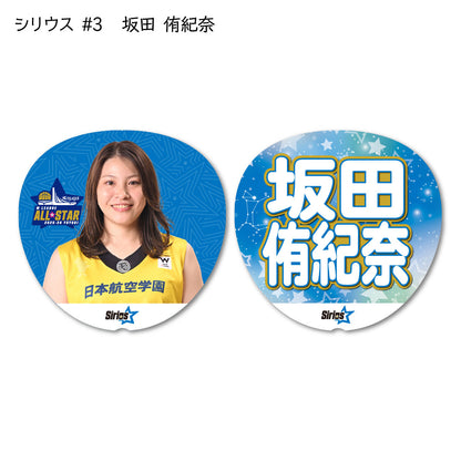 ALLSTAR出場選手 応援うちわ