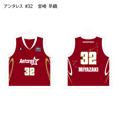 ALLSTAR出場選手 ユニフォームキーホルダー