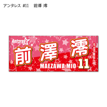 ALLSTAR出場選手 応援タオル
