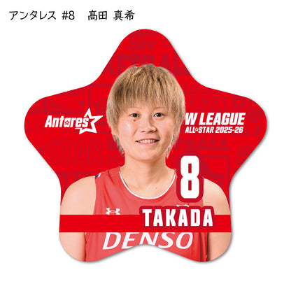 ALLSTAR出場選手 星型缶バッジ