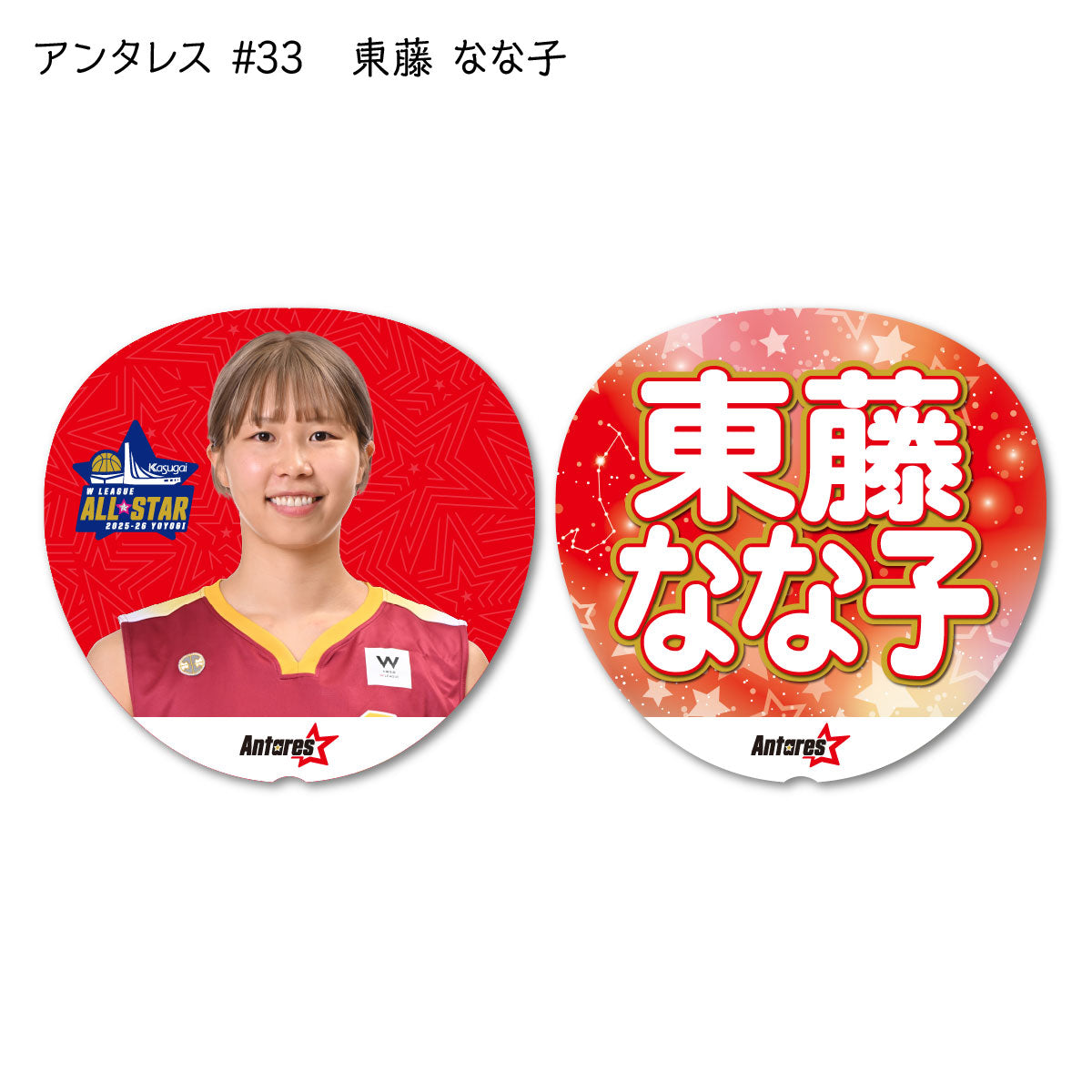 ALLSTAR出場選手 応援うちわ