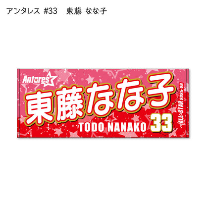 ALLSTAR出場選手 応援タオル