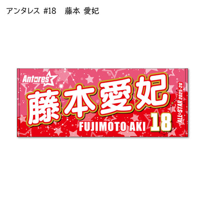 ALLSTAR出場選手 応援タオル
