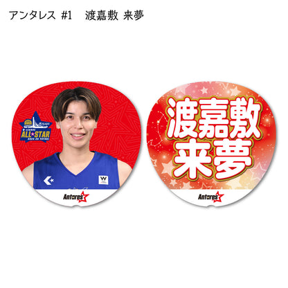 ALLSTAR出場選手 応援うちわ