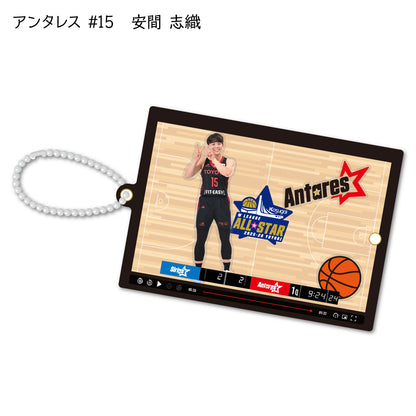 ALLSTAR出場選手 シャカシャカキーホルダー