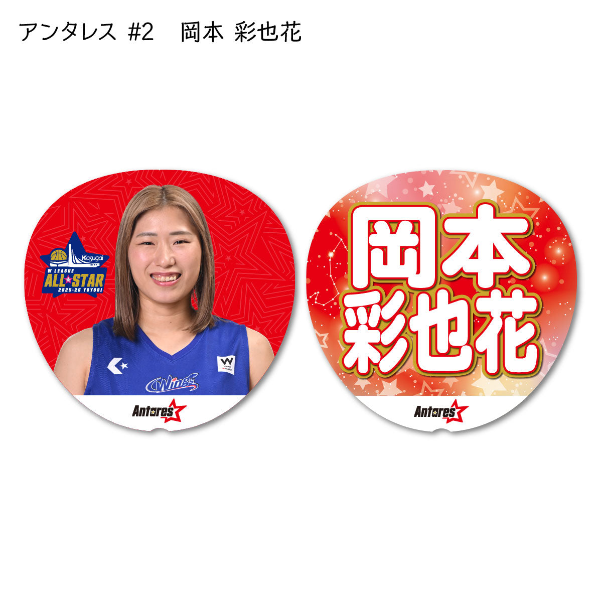 ALLSTAR出場選手 応援うちわ