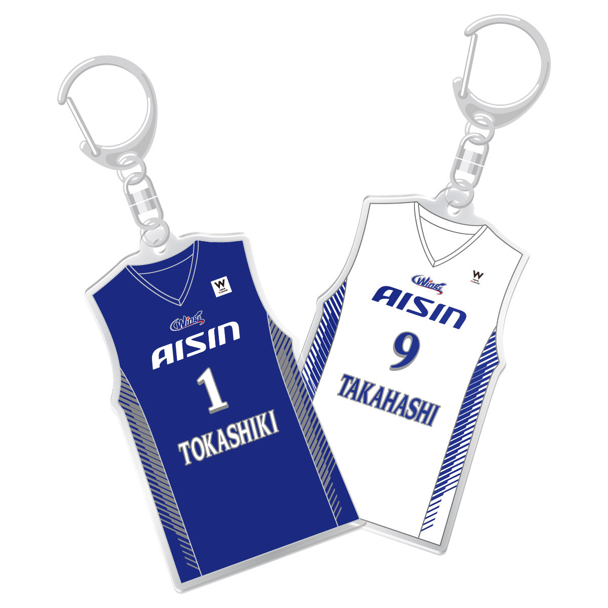 ウィングス2025-26　ユニフォームキーホルダー