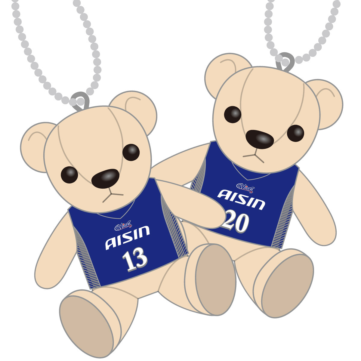 ウィングス2025-26　ユニフォームベア