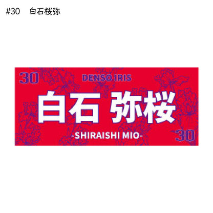 アイリス2025-26　選手別応援タオル