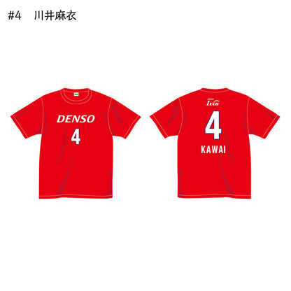 アイリス2025-26　選手別応援Tシャツ