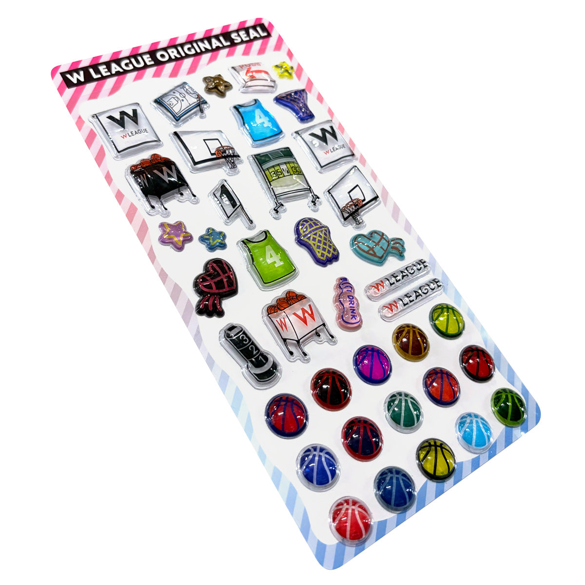 W LEAGUE オリジナルシール