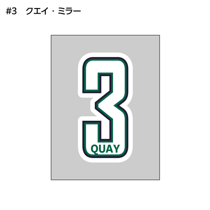 クーガーズ2026-27　アパレルステッカー
