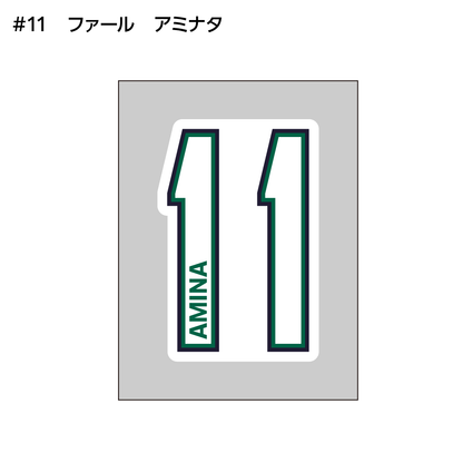 クーガーズ2026-27　アパレルステッカー