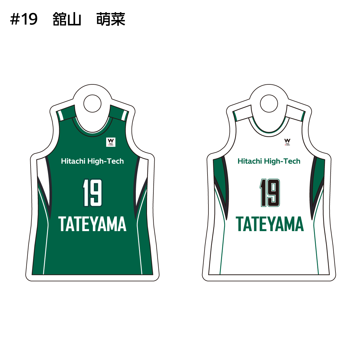 クーガーズ2026-27　Wユニフォームアンブレラマーカー