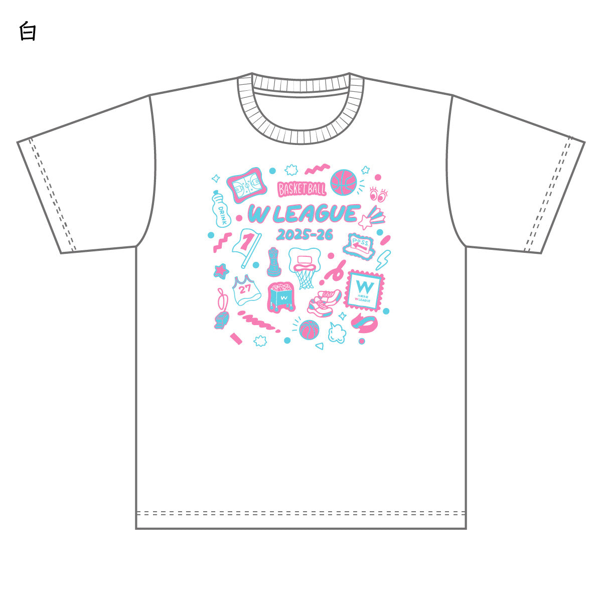 Wリーグ2025-26レギュラーシーズン　オリジナルTシャツ