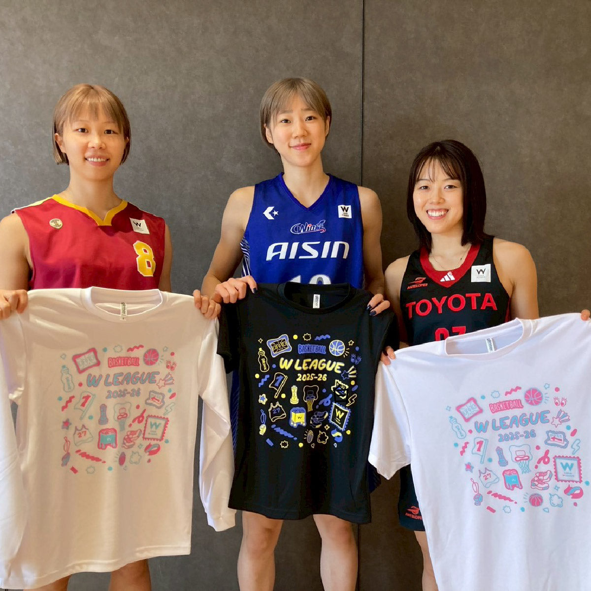 Wリーグ2025-26レギュラーシーズン　オリジナルTシャツ