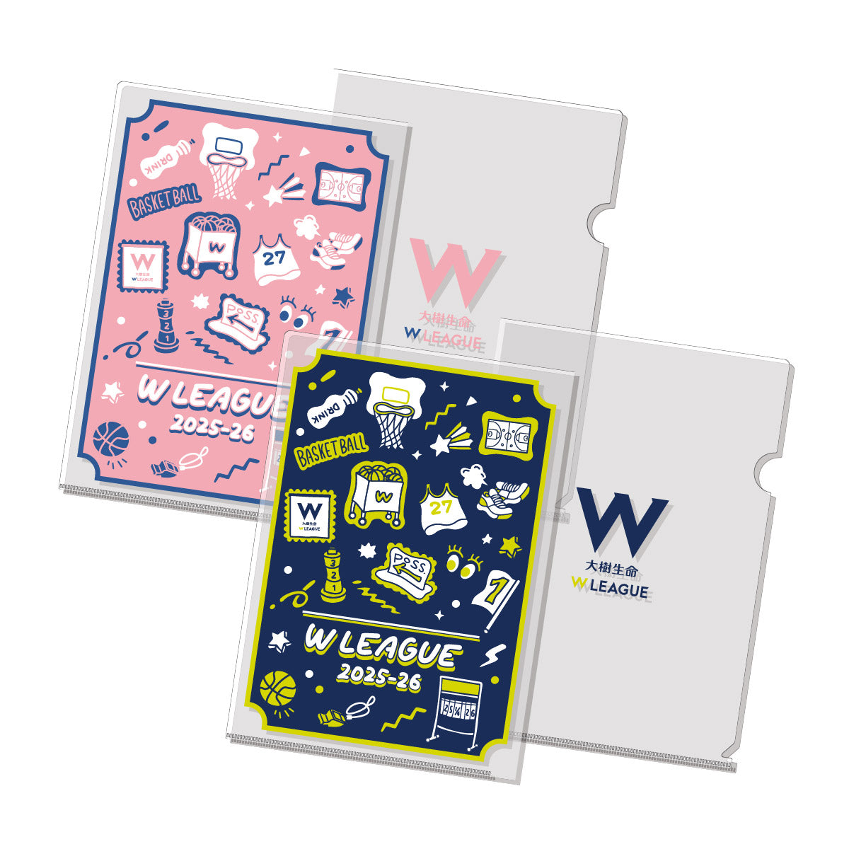 Wリーグ2025-26レギュラーシーズン　オリジナルクリアファイル