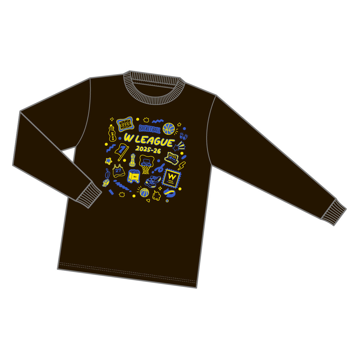 Wリーグ2025-26レギュラーシーズン　オリジナル長袖Tシャツ