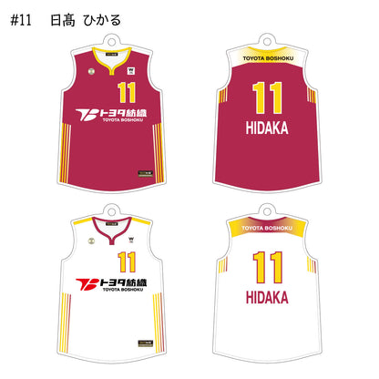 サンシャインラビッツ2025-26　ユニフォームキーホルダー