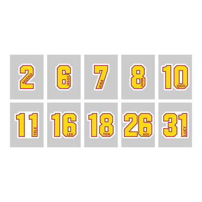 【SALE】サンシャインラビッツ2025-26　アパレルステッカー《大》
